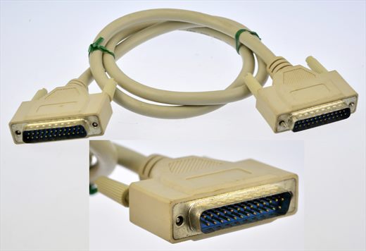 DB25 male to DB25 male serial cable