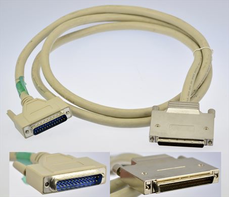 DB25 to SCSI II Micro