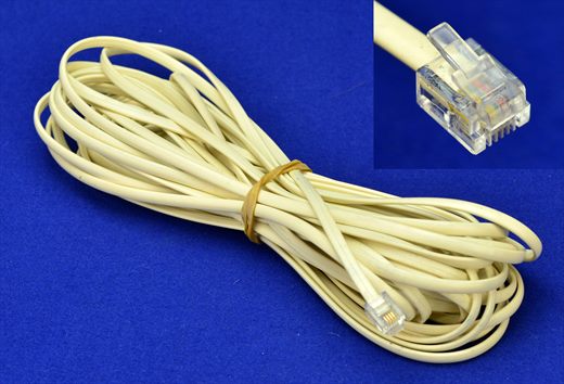 Cabo telefonico RJ11