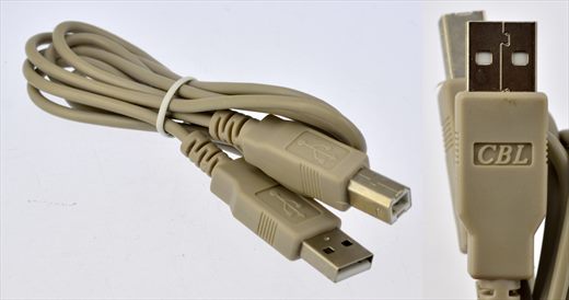 CBLS USB A B beige