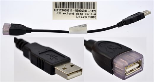USB 2.0 extend data cable-A