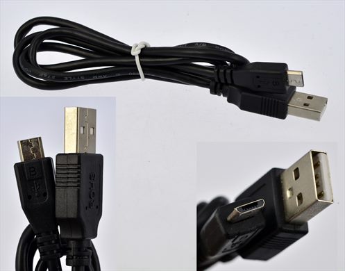 USB 2.0 Type-A to Micro-B 5-Pin cable
