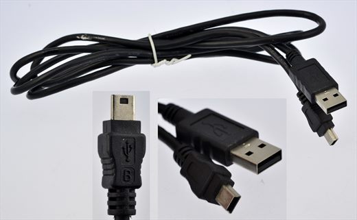 USB 2.0 Type-A to Mini-B 5-pin cable (10)