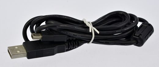 USB 2.0 Type-A to Mini-B 5-pin cable black (3)