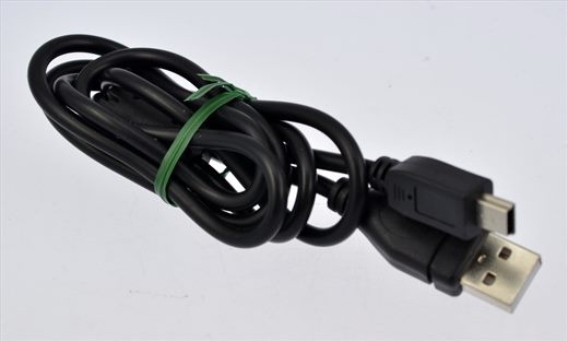 USB 2.0 Type-A to Mini-B 5-pin cable black (4)