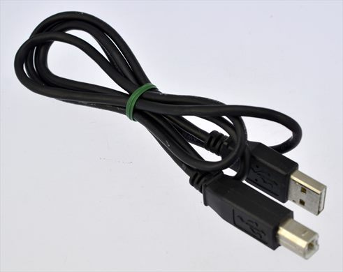 USB A B black 3