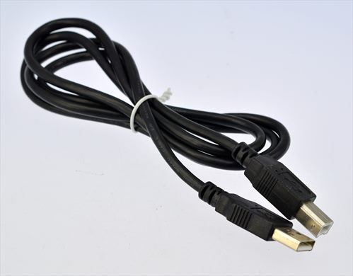 USB A B black 4
