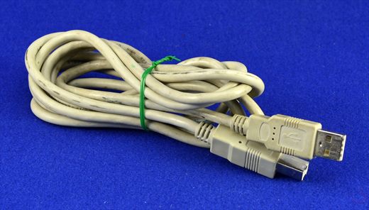 USB 2.0 A-B (beige) 2