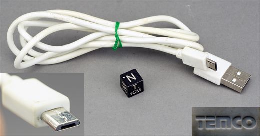 Temco USB A 2.0 to Micro B