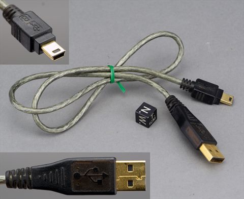 USB A 2.0 to USB mini