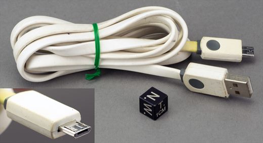 USB A type 2.0 to Micro B