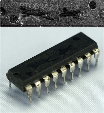 Epson RTC62421 A - 4-bit real time clock module