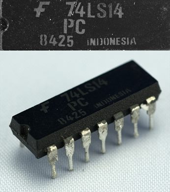 Fairchild 74LS14 PC 8425 Indonesia - Hex Inverter Schmitt Trigger