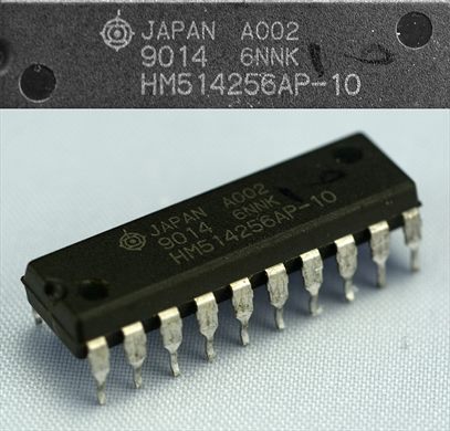 Hitachi HM514256AP-10 A002 9014 6NNK Japan (2)