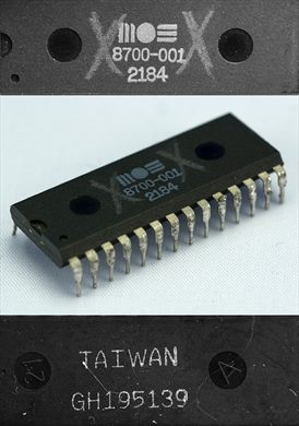 MOS 8700-001 2184 - Taiwan GH195139 - Field Programmable Logic Array