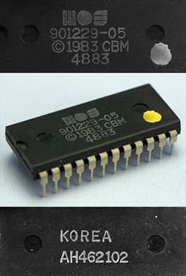 MOS 901229-05 1983 CBM 4883 - AH462102 Korea - DOS-ROM Commodore 1541