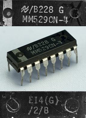 National Semiconductor MM5290N-4 RAM