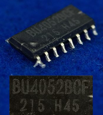 ROHM BU4052BCF Dual 4ch Analog Multiplexer-Demultiplex