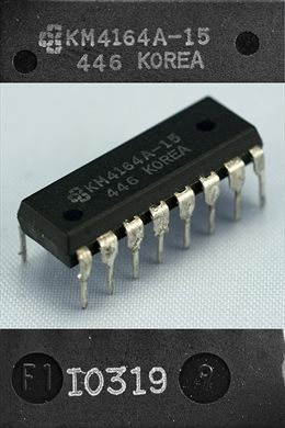 Samsung KM4164A-15 446 - I0319 Korea - RAM