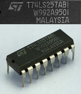 ST T74LS257ABI W992A950I Malaysia