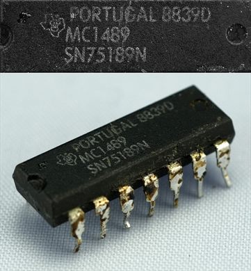 Texas Instruments 8839D MC1489 SN75189N Portugal
