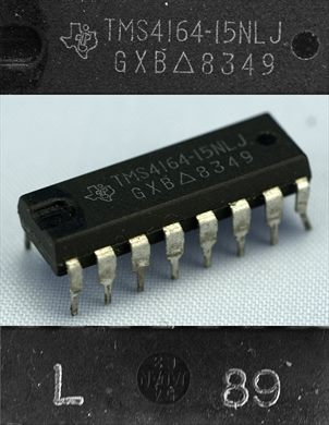 Texas Instruments TMS4164-15NLJ GXB-8349 - L 89
