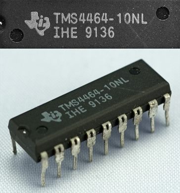 Texas Instruments TMS4464-10NL IHE 9136