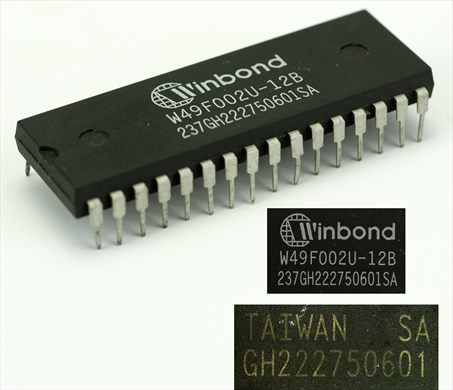Winbond W49F002U-12B 256K X 8 CMOS FLASH MEMORY
