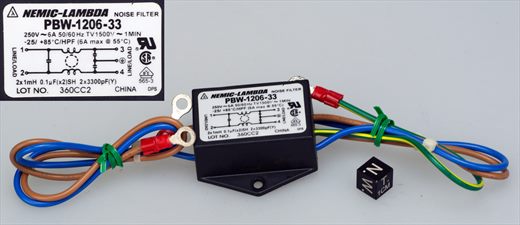 Nemic-lambda PBW-1206-33 noise filter