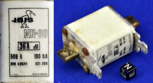 Fusivel NH Ibis NH-00 36A 500V