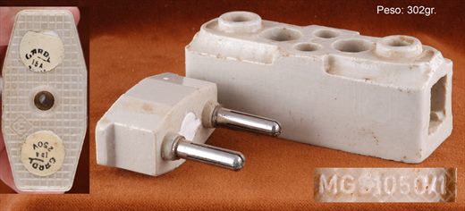 Suporte e fusivel Electro Ceramica