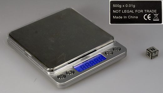 Balanca Digital de Precisao 500g 0.01g