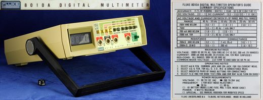 Multimetro Fluke 8010A