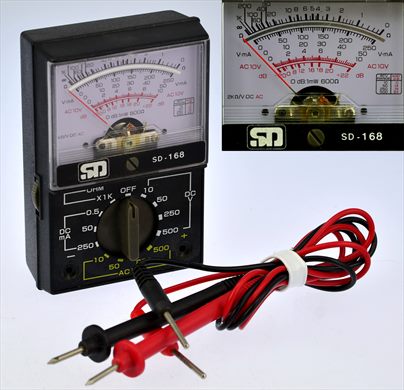 SD SD-168 Multimetro Analogico