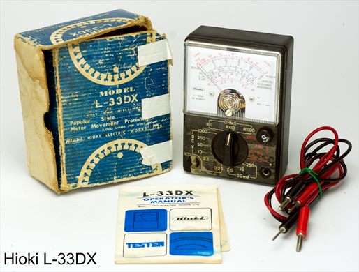Hioki L-33DX Multimetro Analogico