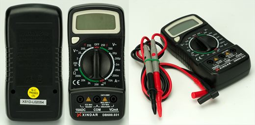 Xindar DB600.031 Multimetro Digital