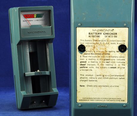 Micronta Battery Checker 22-096