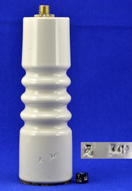 Isolador de suspensao (ceramica)