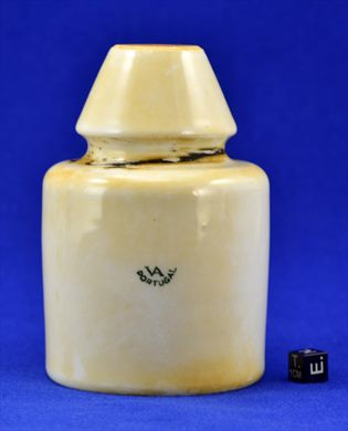 Isolador de passagem (ceramica) (mod C2) (Vista Alegre) branco