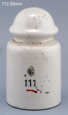 Isolador de passagem 111 (ceramica) (mod G1) (EC) creme