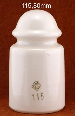 Isolador de passagem 115 (ceramica) (mod G1) (EC) creme