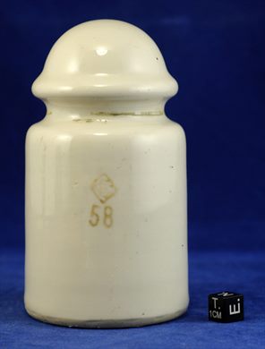 Isolador de passagem 58 (ceramica) (mod G1) (EC) creme
