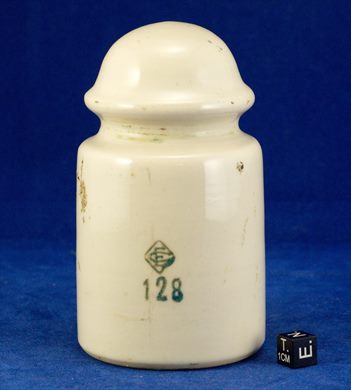 Isolador de passagem 128 (ceramica) (mod G1) (EC) creme