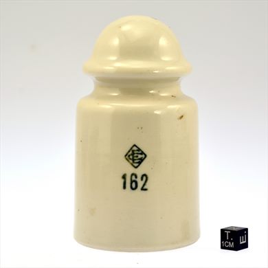 Isolador de passagem 162 (ceramica) (mod G1) (EC) creme