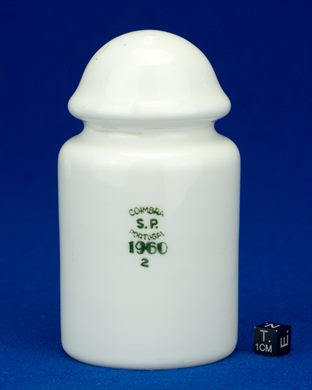 Isolador de passagem (ceramica) (mod G1) (SPCoimbra) branco 1960 2