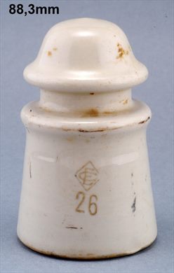 Isolador de passagem (ceramica) (mod G2) (EC) creme 26