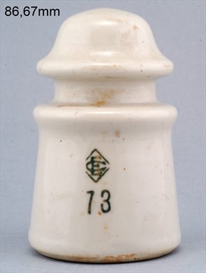 Isolador de passagem (ceramica) (mod G2) (EC) creme 73