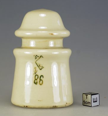 Isolador de passagem (ceramica) (mod G2) (EC) creme 86