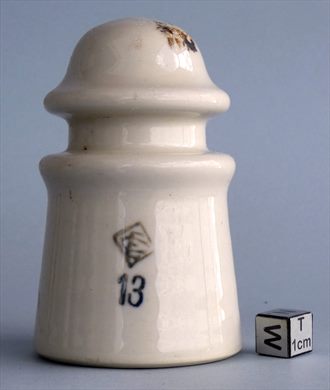 Isolador de passagem (ceramica) (mod G2) (EC) creme 13