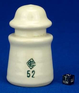 Isolador de passagem (ceramica) (mod G2) (EC) creme 52